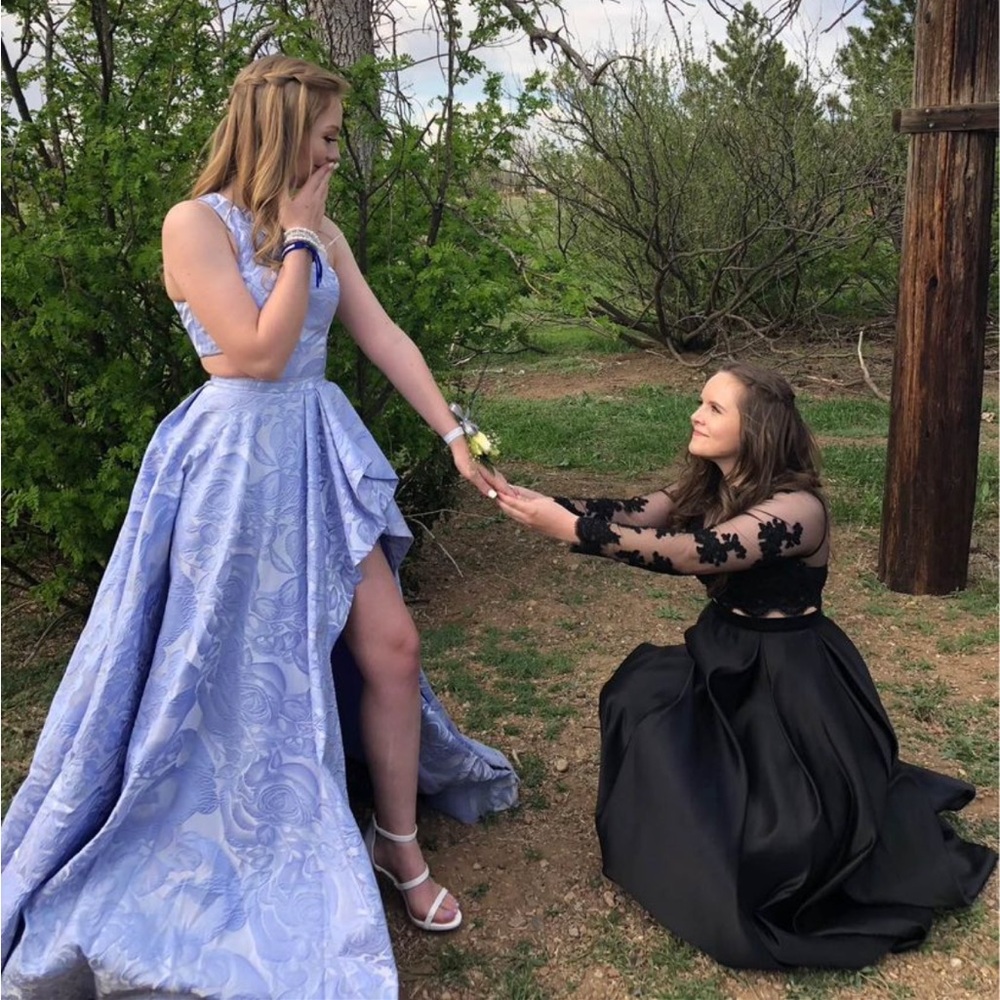 SHERRI HILL PROM DRESS (Purple / Lavender)